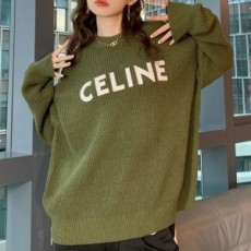 셀린느 CELINE 2021 SS 캐릭터 로고 그린 여성 상의 커스텀급