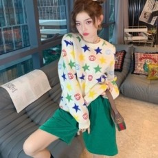 구찌 GUCCI 2021 SS 캐릭터 스타 니트 여성 상의 커스텀급