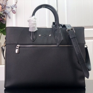 루이비통 LOUIS VUITTON 2021 SS 토뤼옹 가죽 카바스 비즈니스 토트백 M55732 커스텀
