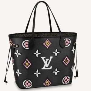 루이비통 LOUIS VUITTON 2021 SS 모노그램 네버풀 블랙 숄더백 M45818 커스텀