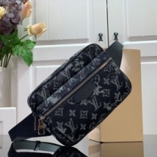 루이비통 LOUIS VUITTON 2021 SS 데님 아웃도어 범백 M57281 커스텀