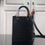 루이비통 LOUIS VUITTON 2021 SS 악어가죽무늬 브띠 삭 플라 블랙 토트백 M80169 커스텀