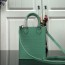 루이비통 LOUIS VUITTON 2021 SS 악어가죽무늬 브띠 삭 플라 연그린 토트백 M80169 커스텀