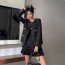 샤넬 CHANEL 2021 SS 포켓 자수 트위드 여성 자켓 커스텀