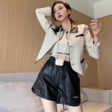 미우미우 MIUMIU 2021 SS 포켓 라인 여성 양가죽 점퍼 커스텀