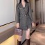 샤넬 CHANEL 2021 SS 펄무늬 단추 자켓 반바지 여성 세트 커스텀