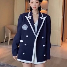 발망 BALMAIN 2021 SS 라인 패치로고 여성 자켓 커스텀