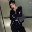 샤넬 CHANEL 2021 SS 멀티라인 포켓 블랙 여성 자켓 커스텀