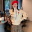 구찌 GUCCI 2021 SS 플라워 자수 니트 여성 상의 커스텀