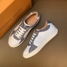 루이비통 LOUIS VUITTON 2021 SS 모노그램 투톤 화이트 남성 슈즈 커스텀