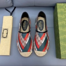 구찌 GUCCI 2021 SS 쟈가드 삼선 남성 에스파듀 슈즈 커스텀