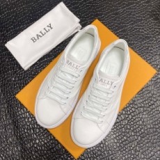 발리 BALLY 2021 SS 스티치 로고 화이트 남성 슈즈 커스텀