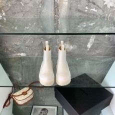 질샌더 JILSANDER 2021 SS 투톤 레더 아이보리 여성 부츠 커스텀
