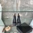 질샌더 JILSANDER 2021 SS 투톤 레더 올블랙 여성 부츠 커스텀