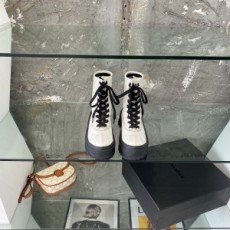 질샌더 JILSANDER 2021 SS 스티치 라인 화이트 여성 부츠 커스텀
