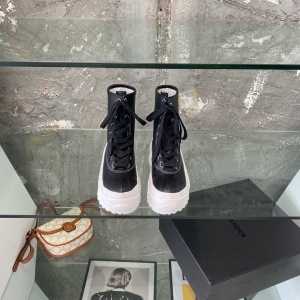 질샌더 JILSANDER 2021 SS 스티치 라인 블랙 여성 부츠 커스텀
