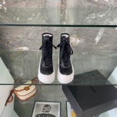 질샌더 JILSANDER 2021 SS 스티치 라인 블랙 여성 부츠 커스텀