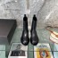 질샌더 JILSANDER 2021 SS 레더 투톤 블랙 여성 중부츠 커스텀