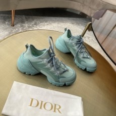 디올 DIOR 2021 SS 투톤 스티치 민트 여성 슈즈 커스텀