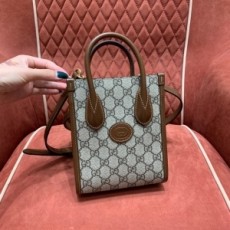 구찌 GUCCI 2021 SS 인터로킹 G 미니 토트백 671623 커스텀