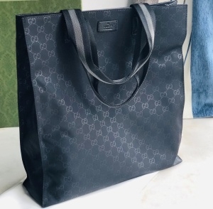 구찌 GUCCI 2021 SS GG 캔버스 패브릭 쇼퍼백 449177 커스텀