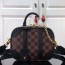 루이비통 LOUIS VUITTON 2021 SS 다미에 에벤 발레젯 수플 블랙 토트백 N50063 커스텀