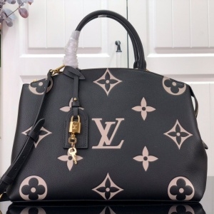 루이비통 LOUIS VUITTON 2021 SS 그랑 팔레 블랙 토트백 M45811 커스텀