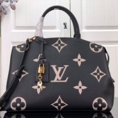 루이비통 LOUIS VUITTON 2021 SS 그랑 팔레 블랙 토트백 M45811 커스텀