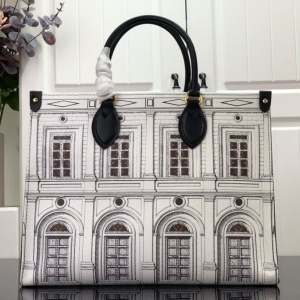 루이비통 LOUIS VUITTON 2021 SS 아키테투라 온더고 MM 토트백 M59264 커스텀