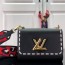 루이비통 LOUIS VUITTON 2021 SS 에삐라인 블랙 트위스트 PM 크로스백 M58723 커스텀
