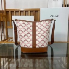 셀린느 CELINE 2021 SS 트리오페 버킷 숄더백 칠석컬레션 커스텀