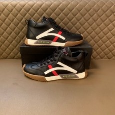 알마니 ARMANI 2021 SS 라인 투톤 블랙 남성 슈즈 커스텀