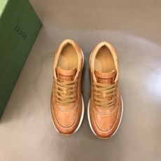구찌 GUCCI 2021 SS 스티치 각인 투톤 카멜 남성 슈즈 커스텀