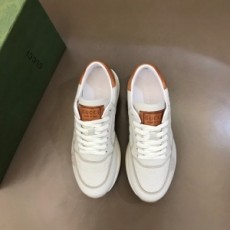 구찌 GUCCI 2021 SS 스티치 각인 투톤 화이트 남성 슈즈 커스텀