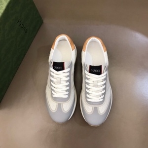 구찌 GUCCI 2021 SS 스티치 로고 그레이 남성 슈즈 커스텀