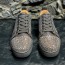 그리스찬 루부탱 CHRISTIAN LOUBOUTIN 2021 SS 스웨이드 투톤 블랙 커플 슈즈 커스텀