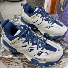 발렌시아가 BALENCIAGA 2021 SS 트랙 네이비 커플 슈즈 커스텀