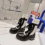 디올 DIOR 2021 SS 투톤 끈장식 화이트 여성 쇼트부츠 커스텀