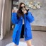 캐나다구스 CANADA GOOSE 2021 SS 코요테퍼 패치로고 블루 커플 패딩 커스텀