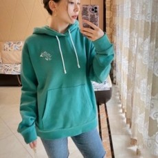 루이비통 LOUIS VUITTON 2021 SS 자수 로고 여성 후드 긴팔티 커스텀