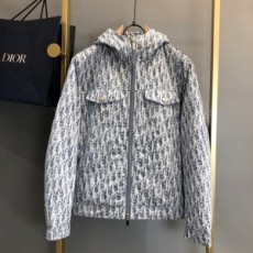 디올 DIOR 2021 SS 캐릭터 로고 데님 남성 패딩 커스텀