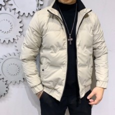 발렌티노 VALENTINO 2021 SS 각인로고 퀄팅 아이보리 남성 패딩 커스텀
