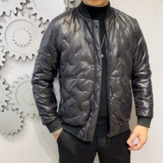 지방시 GIVENCHY 2021 SS 캐릭터 각인 유광 블랙 남성 패딩 커스텀