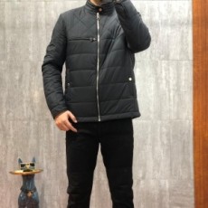 몽클레어 MONCLER 2021 SS 블랙로고 지퍼포켓 퀄팅 남성 패딩 커스텀