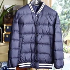 몽클레어 MONCLER 2021 SS 패치로고 삼선라인 퀄팅 남성 패딩 커스텀