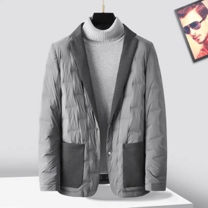 알마니 ARMANI 2021 SS 투톤 포켓 퀄팅 남성 패딩 자켓 커스텀급