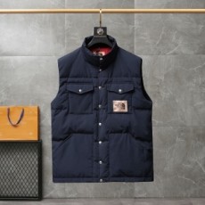 구찌 GUCCI 2021 SS 노스페이스 콜라보 포켓 남성 네이비 패딩 조끼 커스텀급