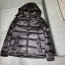 몽클레어 MONCLER 2021 SS 패치로고 후드 지퍼 블랙 남성 패딩 커스텀급
