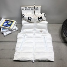 몽클레어 MONCLER 2021 SS 캐릭터 로고 후드 지퍼 퀄팅 남성 패딩조끼 커스텀급