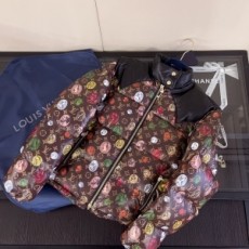 루이비통 LOUIS VUITTON 2021 SS 모노그램 멀티 투톤 여성 패딩 커스텀급